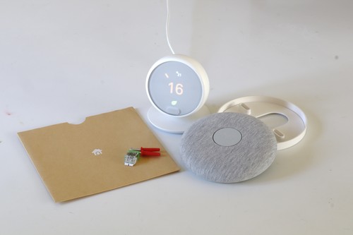 Google nest thermostat with - google,