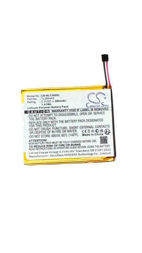 Replacement battery for - battery,